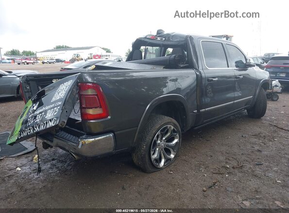 1C6SRFHM7MN540714 2021 RAM 1500 Gray Trasero derecho