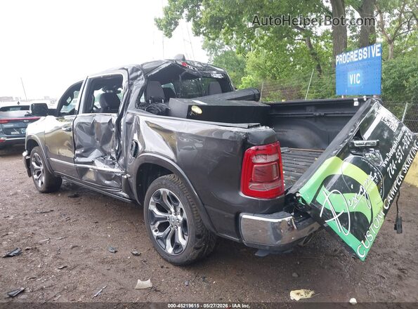 1C6SRFHM7MN540714 2021 RAM 1500 Gray Trasero izquierdo