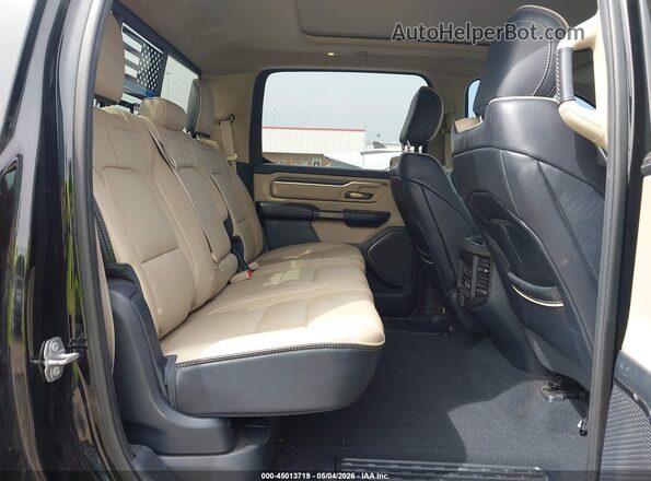 1C6SRFHT0KN675618 2019 RAM 1500 Black VIN կոդի պիտակի տեսք