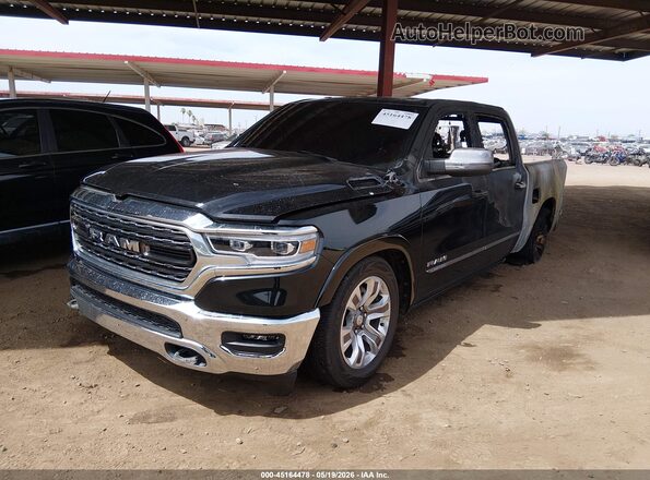 1C6SRFHT0PN541540 2023 RAM 1500 Black Առջևի ձախ երեք քառորդ տեսարան