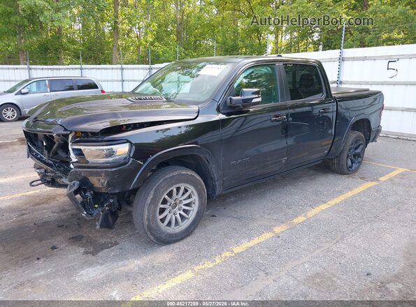 1C6SRFHT5MN749747 2021 RAM 1500 Black Front left