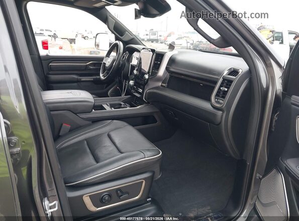 1C6SRFHT7KN560417 2019 RAM 1500 Gray Вид салону спереду