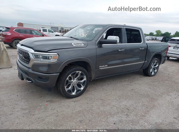 1C6SRFHT7KN560417 2019 RAM 1500 Gray Панорамний вид салону 360°