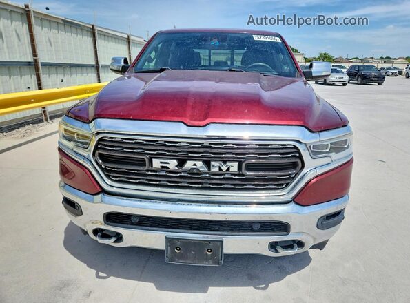 1C6SRFHT7KN839706 2019 RAM 1500 Burgundy Դիմացի տեսք