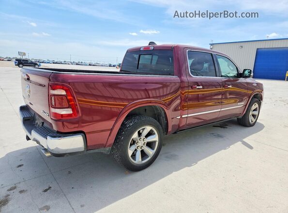 1C6SRFHT7KN839706 2019 RAM 1500 Burgundy Հետևի աջ