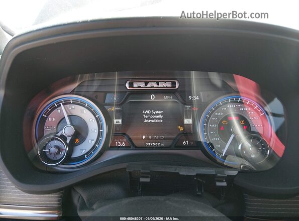 1C6SRFHTXMN676021 2021 RAM 1500 Black Вид задніх сидінь