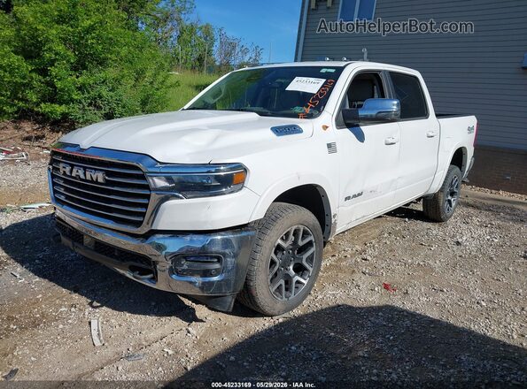 1C6SRFJP2SN535325 2025 RAM 1500 White Vista tres cuartos delantera izquierda