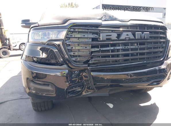 1C6SRFJP8SN774961 2025 RAM 1500 Black წინა ხედი