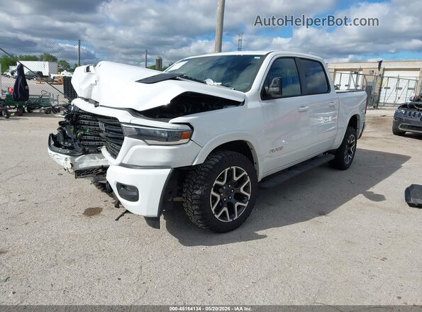 1C6SRFJPXSN526128 2025 RAM 1500 White Front left