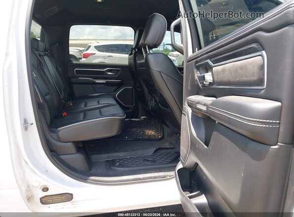 1C6SRFJT4PN590671 2023 RAM 1500 White Vista de la etiqueta del VIN