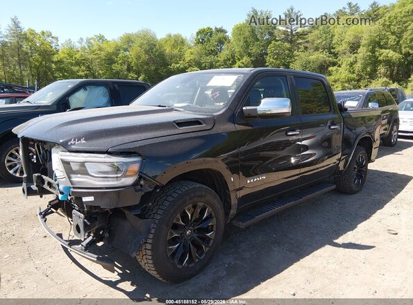 1C6SRFJT5KN701401 2019 RAM 1500 Black Передня ліва чверть