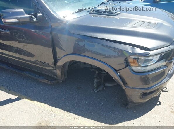 1C6SRFJT5KN809016 2019 RAM 1500 Gray წინა ხედი