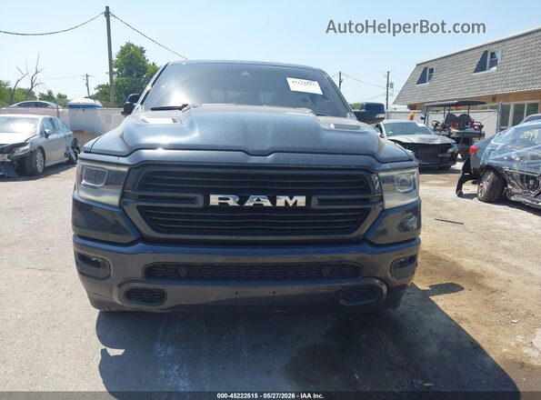 1C6SRFJT5MN760063 2021 RAM 1500 Navy Instrument cluster view