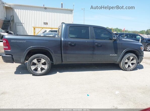1C6SRFJT5MN760063 2021 RAM 1500 Navy Rear interior view
