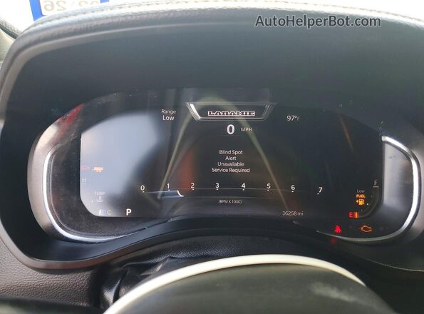 1C6SRFJT5RN234541 2024 RAM 1500 Red Instrument cluster view