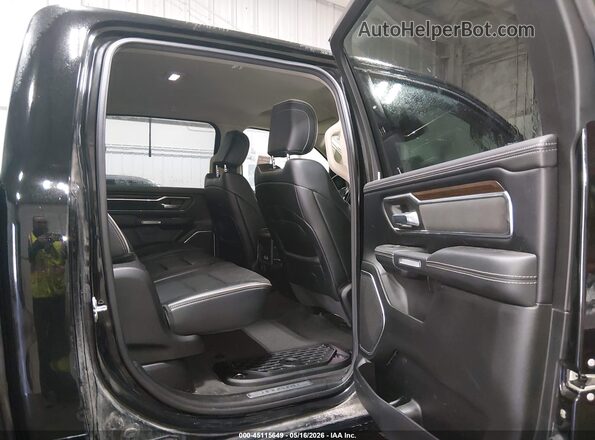 1C6SRFJT6MN596290 2021 RAM 1500 Black VIN კოდის სტიკერის ხედი