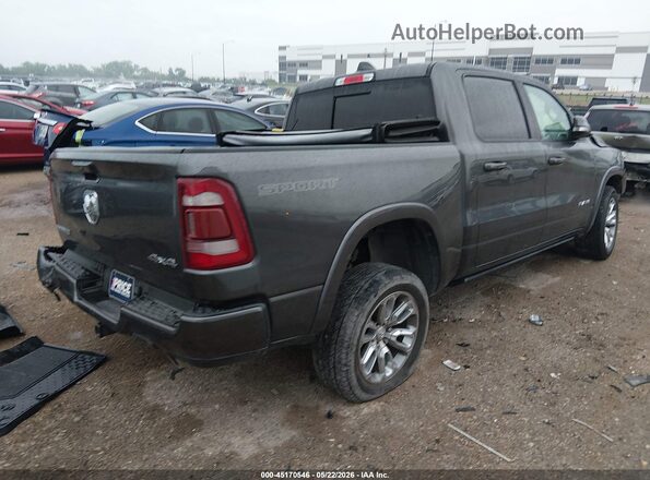 1C6SRFJT6MN799454 2021 RAM 1500 Gray უკანა მარჯვენა