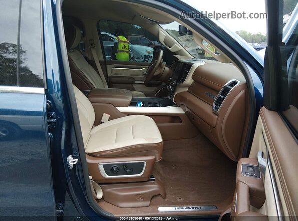 1C6SRFJT8LN415673 2020 RAM 1500 Blue Vista interior delantera