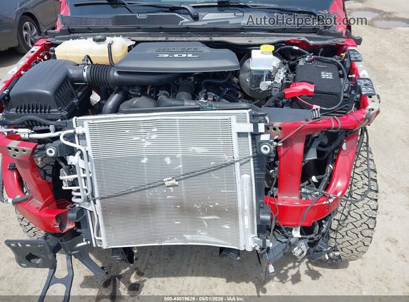 1C6SRFLM4MN706260 2021 RAM 1500 Red Vista trasera