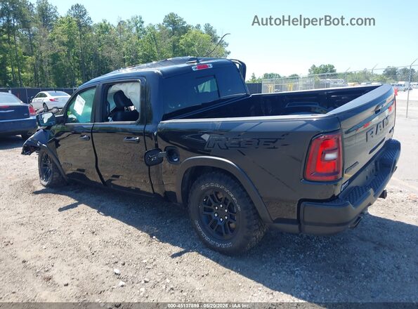 1C6SRFLP1SN598610 2025 RAM 1500 Black უკანა მარცხენა