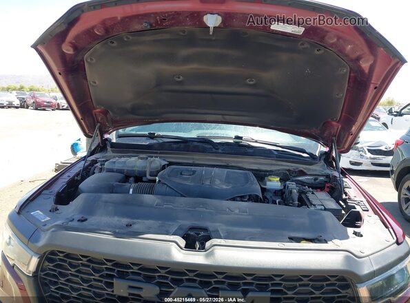 1C6SRFLP2SN524581 2025 RAM 1500 Burgundy Vista trasera