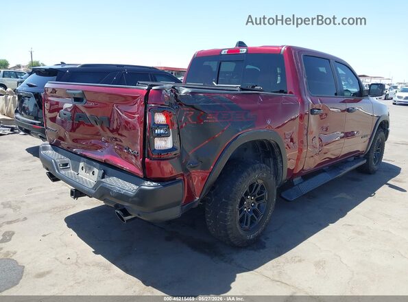 1C6SRFLP2SN524581 2025 RAM 1500 Burgundy Vista frontal