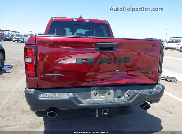 1C6SRFLP2SN524581 2025 RAM 1500 Burgundy 