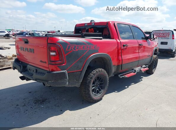 1C6SRFLP4SN761086 2025 RAM 1500 Red Rear right