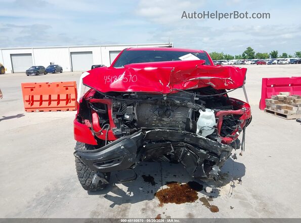 1C6SRFLP4SN761086 2025 RAM 1500 Red Rear interior view