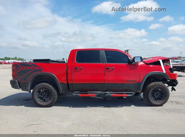 1C6SRFLP4SN761086 2025 RAM 1500 Red 360 interior view