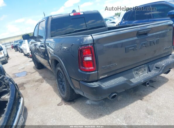 1C6SRFLP7SN645543 2025 RAM 1500 Gray Հետևի ձախ