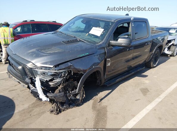 1C6SRFLT6PN623005 2023 RAM 1500 Gray Передня ліва чверть