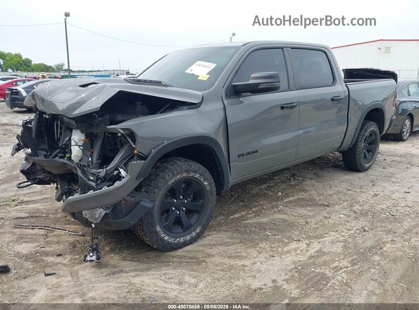 1C6SRFLT8PN677597 2023 RAM 1500 Gray Передня ліва чверть