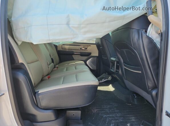 1C6SRFPT7MN635671 2021 RAM 1500 White Rear seats view