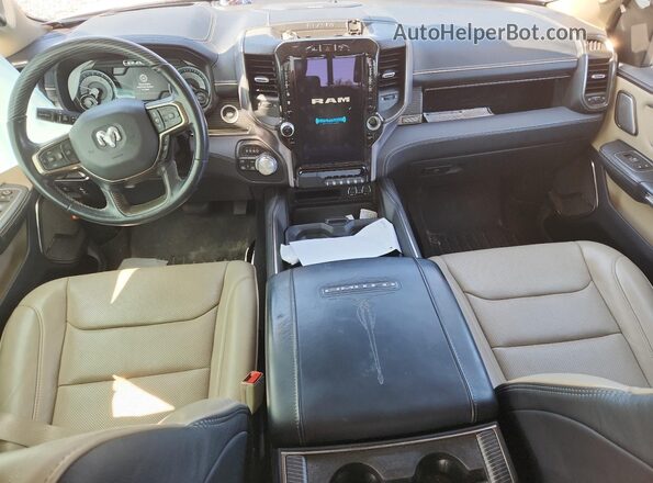 1C6SRFPT7MN635671 2021 RAM 1500 White Dashboard view