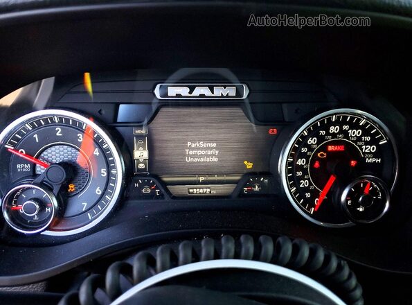 1C6SRFRP9SN533303 2025 RAM 1500 White 