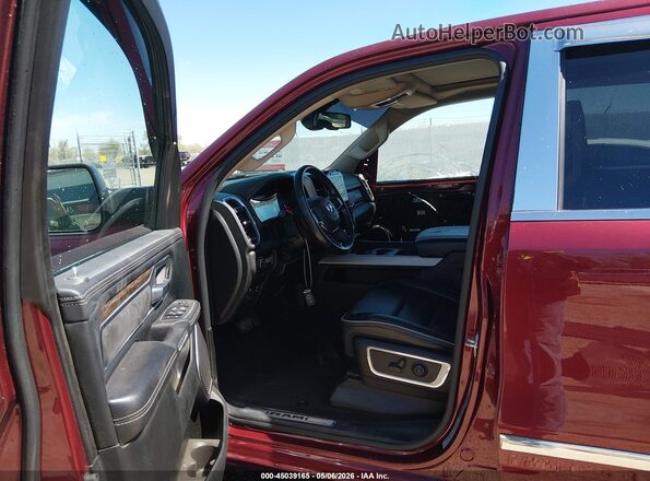 1C6SRFRT5LN307872 2020 RAM 1500 Red Vista interior delantera