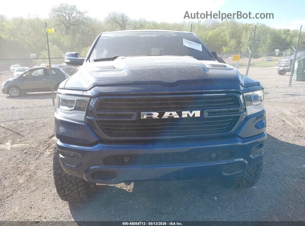 1C6SRFRT6KN673418 2019 RAM 1500 Blue Vista del cuadro de instrumentos