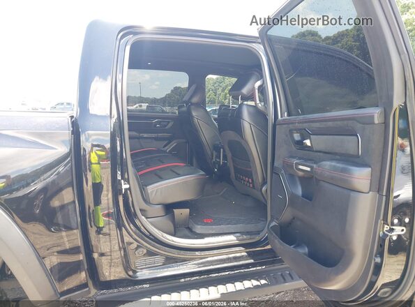 1C6SRFU9XMN808950 2021 RAM 1500 Black Vista de la etiqueta del VIN