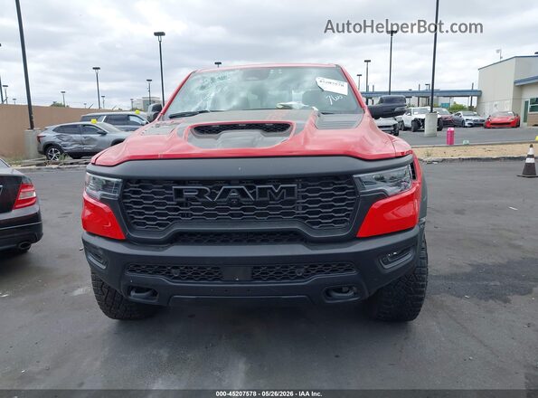 1C6SRFUP0SN602029 2025 RAM 1500 Red Սարքավորումների վահանակի տեսք