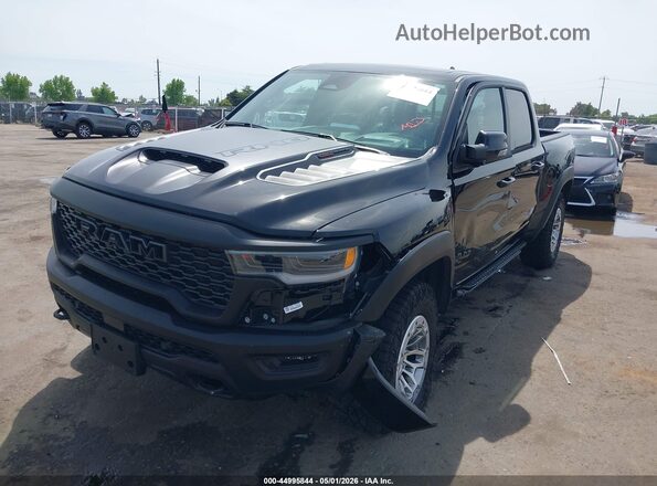 1C6SRFUP1SN597245 2025 RAM 1500 Black წინა მარცხენა ხედი სამი მეოთხედიდან