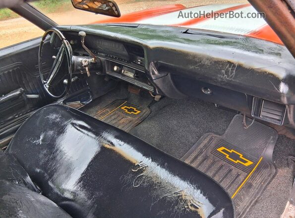 1D37F2B562404 1972 CHEVROLET CHEVELLE Orange წინა ხედი