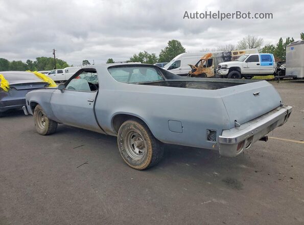 1D80L7Z409609 1977 CHEVROLET EL Gray Rear left