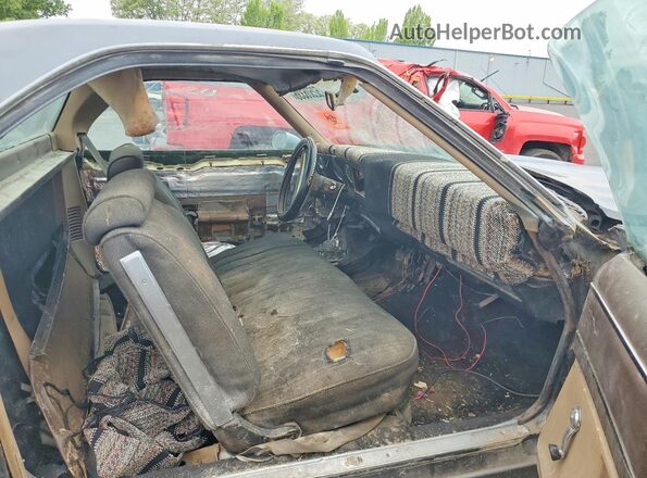1D80L7Z409609 1977 CHEVROLET EL Gray Rear seats view