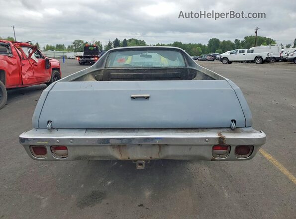 1D80L7Z409609 1977 CHEVROLET EL Gray Rear view