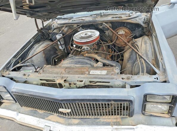 1D80L7Z409609 1977 CHEVROLET EL Gray Rear interior view