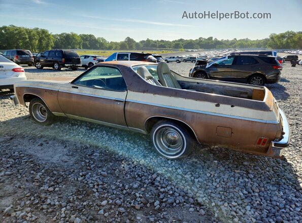 1D80V6D529612 1976 CHEVROLET EL Brown Tył lewy