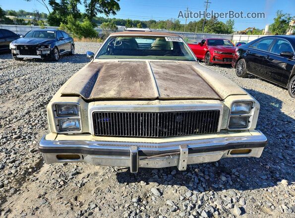1D80V6D529612 1976 CHEVROLET EL Brown Widok z przodu