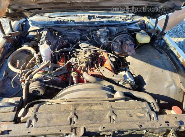 1D80V6D529612 1976 CHEVROLET EL Brown Widok wnętrza z tyłu