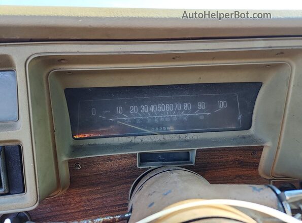 1D80V6D529612 1976 CHEVROLET EL Brown Widok zestawu wskaźników